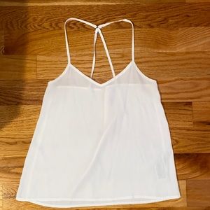 White Hollister Tank Top Size XS